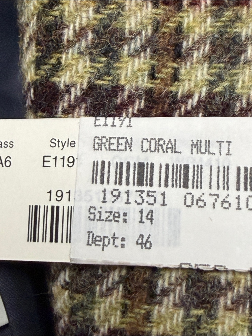 J. Crew Regent Blazer Houndstooth Moon Tweed English Wool Gold Buttons Academia - Picture 8 of 15